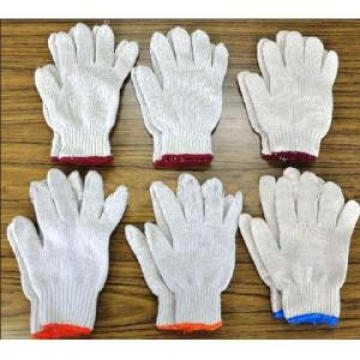 Gants de travail en coton tricoté pas cher pour la protection des mains